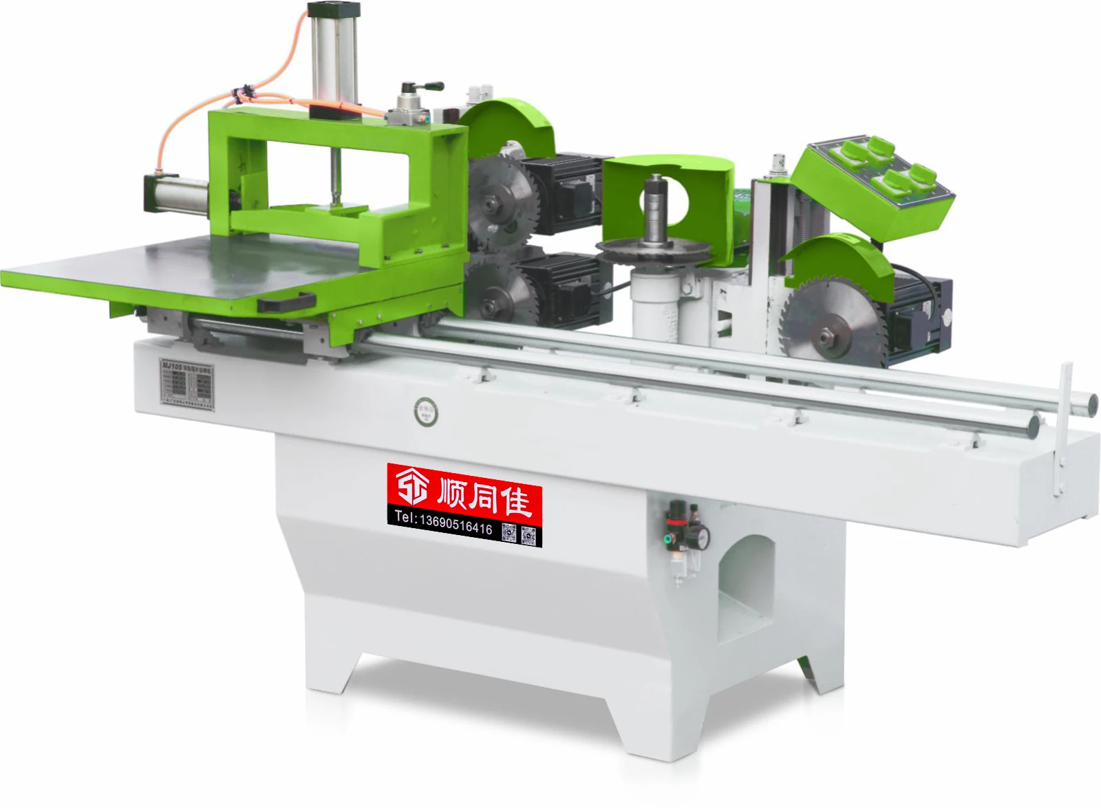ShunTongJia MD2108B Five Cutter Tenoning Machine | Woodworking Tenon Machine for Furniture Joinery