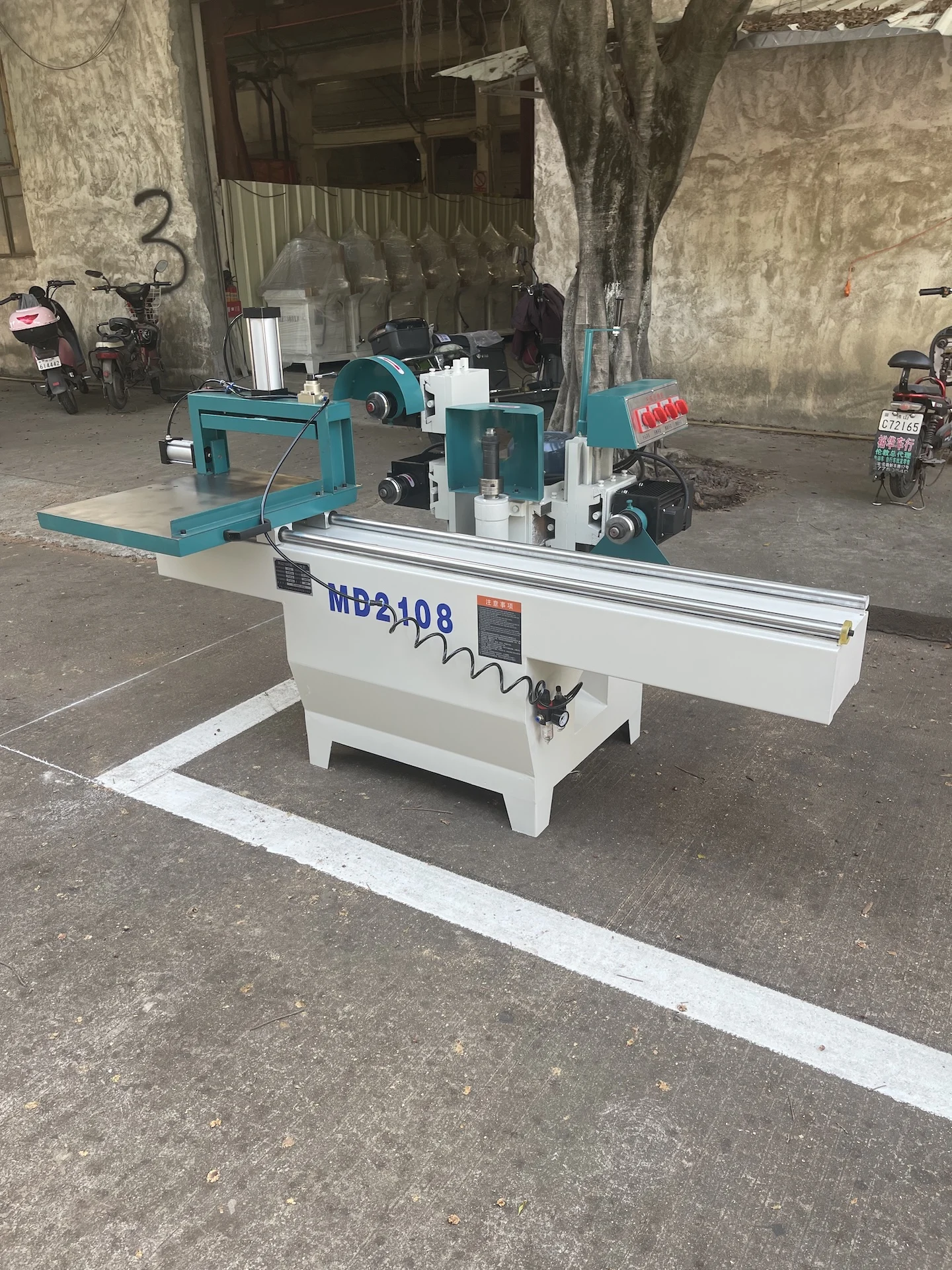 ShunTongJia MD2108B Five Cutter Tenoning Machine | Woodworking Tenon Machine for Furniture Joinery - 图片 2